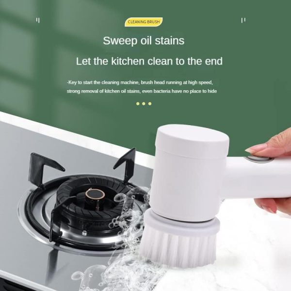 Magic Brush – Wireless Rechargeable Cleaning Brush
